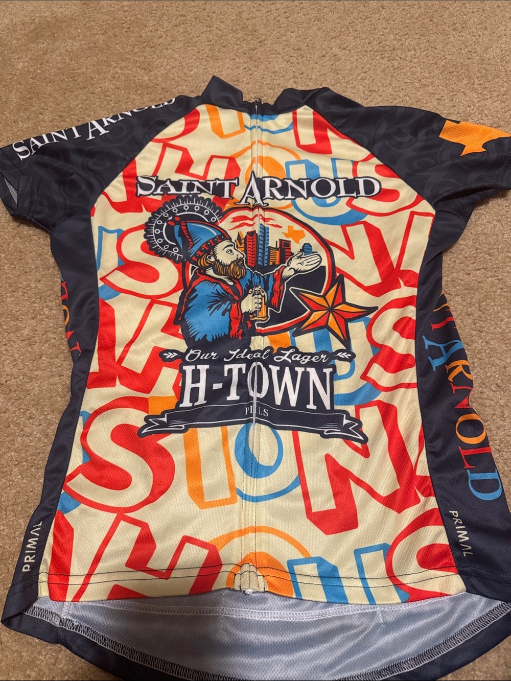 Saint Arnold H-Town Cycling Jersey - Multicolor
